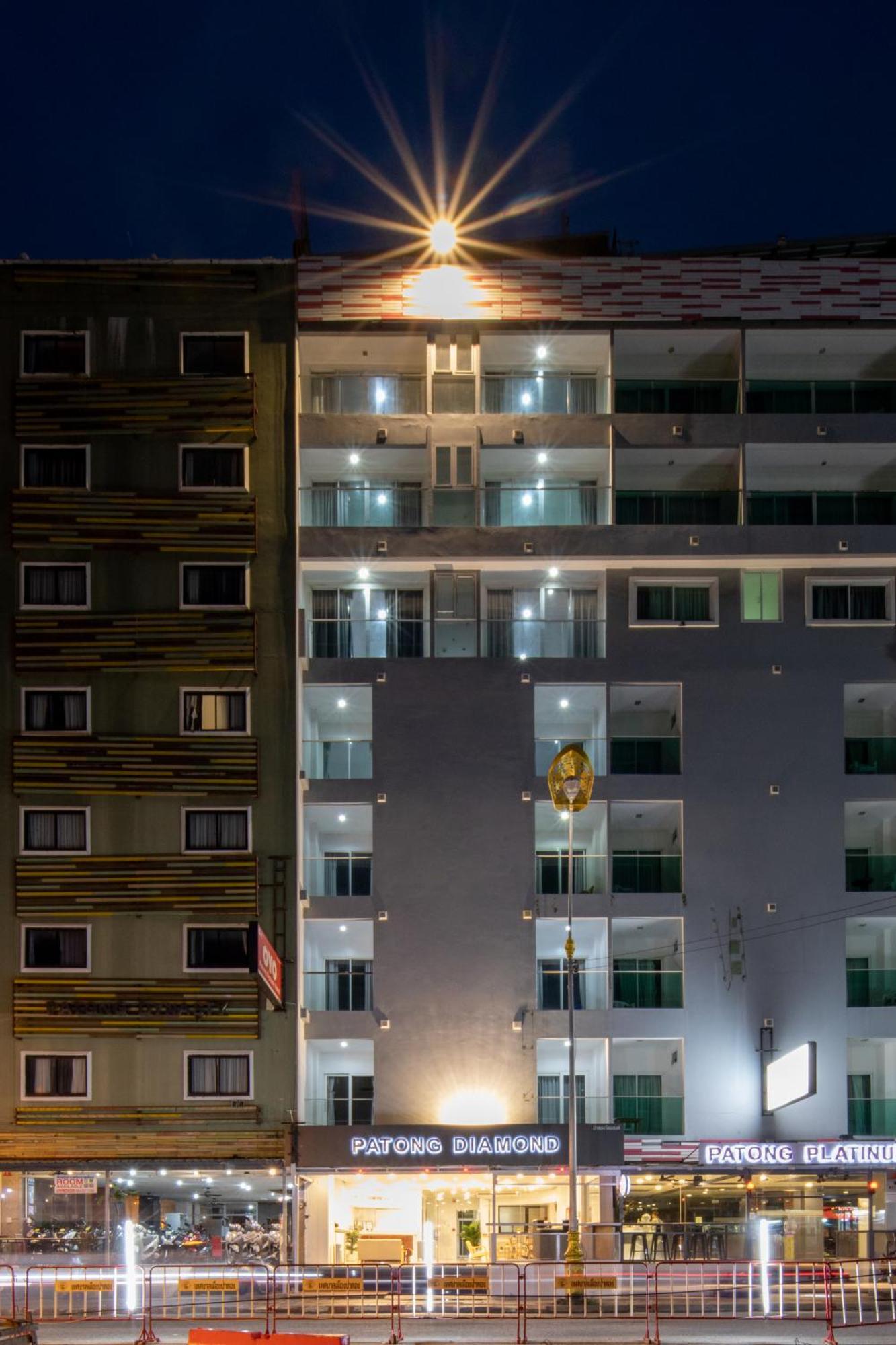 Patong Diamond Hotel Exterior foto