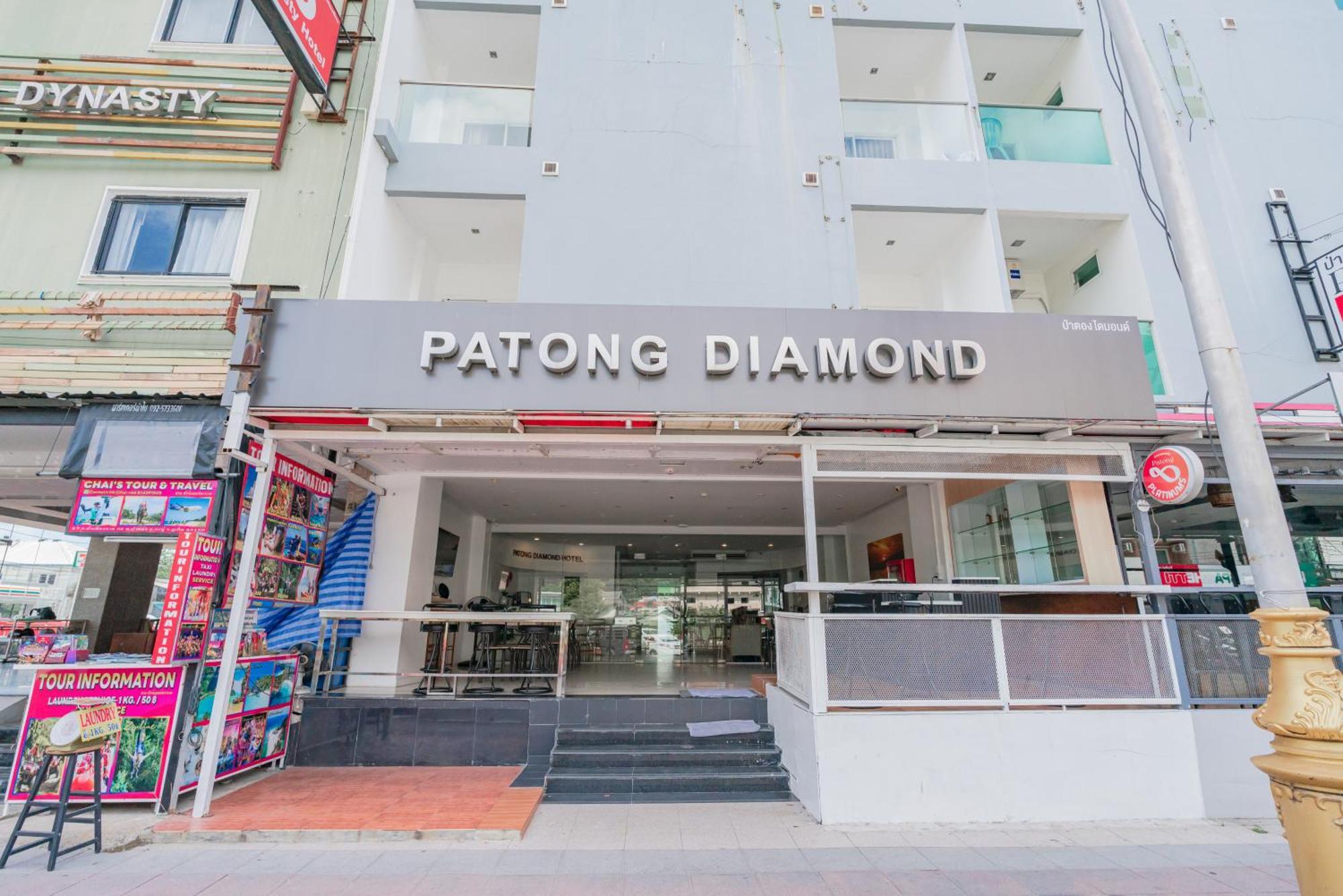 Patong Diamond Hotel Exterior foto